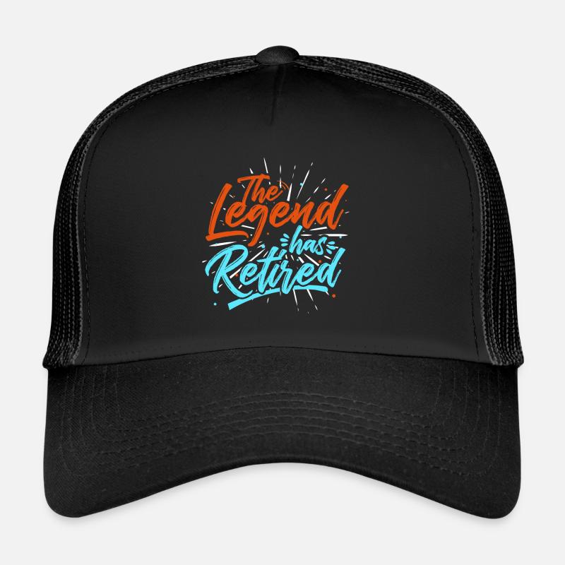 Retirement legend Trucker Cap