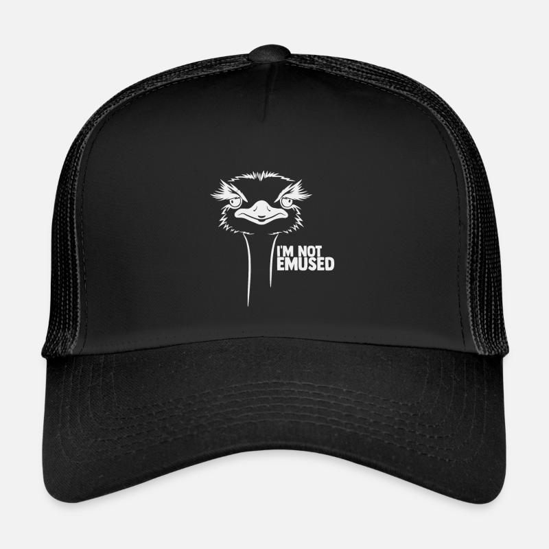 Emu - Trucker Cap - Schwarz/Schwarz