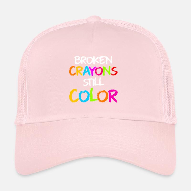 Broken Crayons Still Color Trucker Cap
