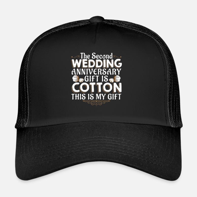 2. Hochzeitstag Baumwollhochzeit Geschenk Trucker Cap