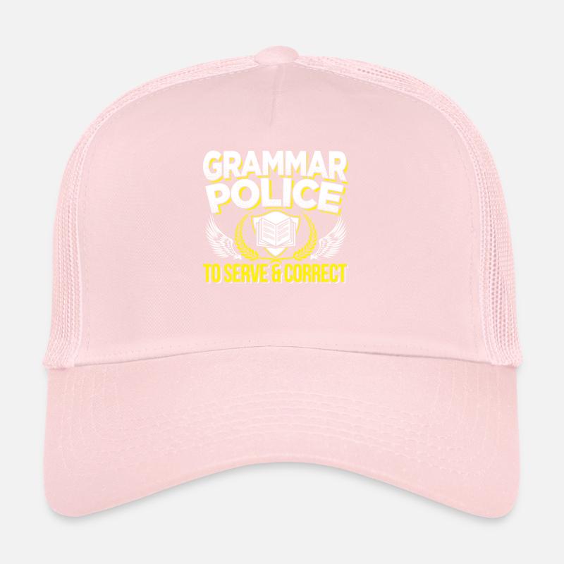 Linguistics Grammar German Teacher Gift Trucker Cap