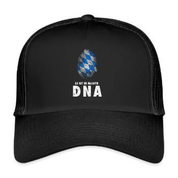 DNA Bavaria - Trucker Cap - black/black - Front