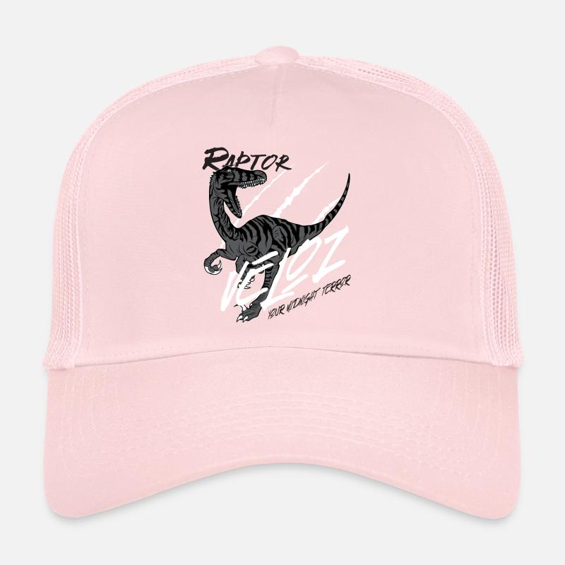 Veloz Raptor dinosaur Trucker Cap