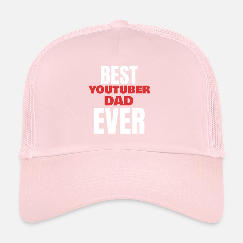 Youtube Youtube Youtube Vlogging Vlog Far Cadeau Casquette trucker 
