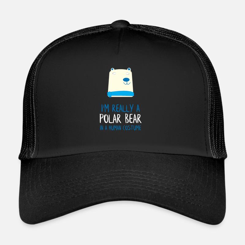 Ich bin wirklich ein Eisbär Trucker Cap