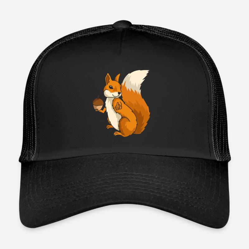 Eichhörnchen Nager Nagetier Waldbewohner Geschenk Trucker Cap