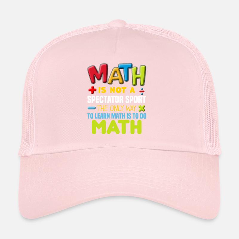 Professeur de mathématiques Casquette trucker 