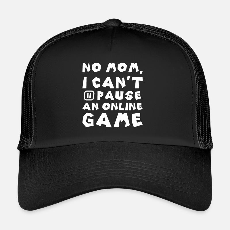 Gaming Online Game Nerd Geek Retro Computer Trucker Cap