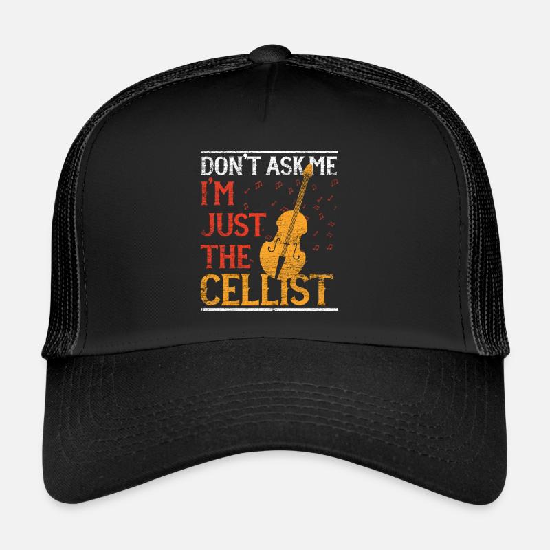 Cello Orchester - Trucker Cap - Schwarz/Schwarz