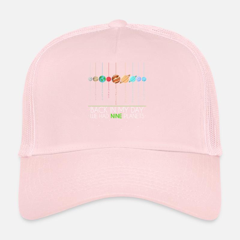 9 Planets Planets Trucker Cap