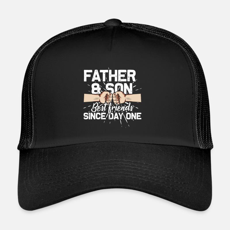 Vater und Sohn - Trucker Cap - Schwarz/Schwarz