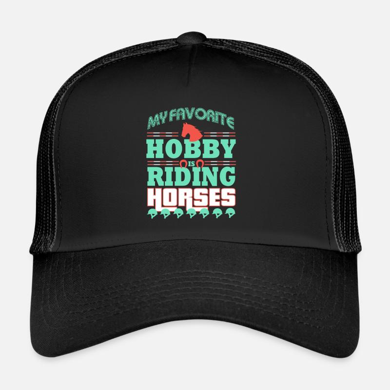 Hobby ridning Trucker cap