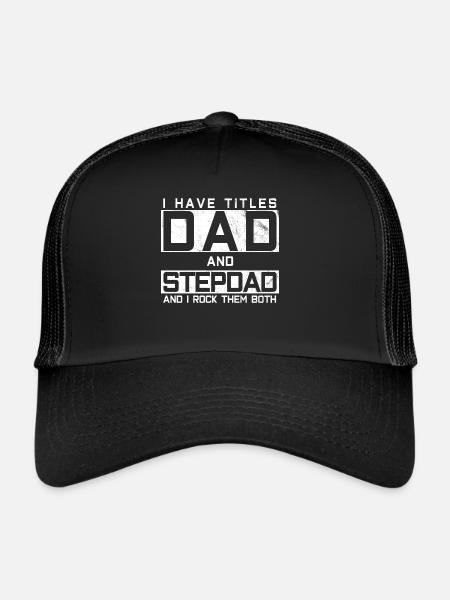 Stiefvater - Trucker Cap - Schwarz/Schwarz