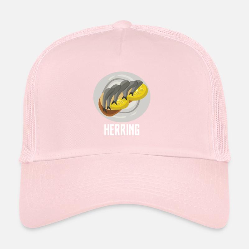 Herring food fish Trucker Cap