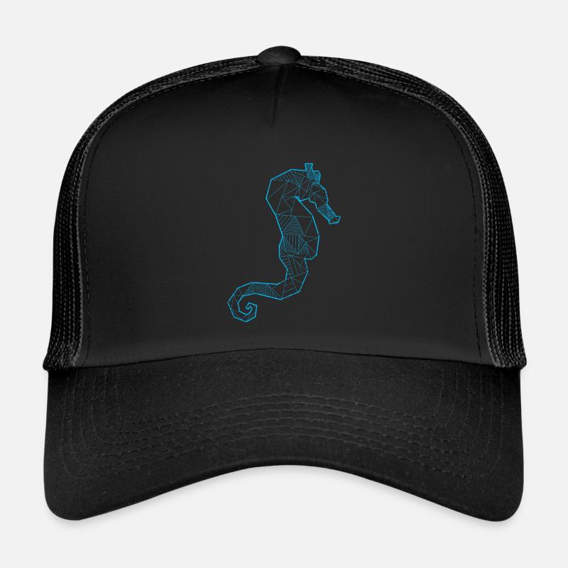 Seahorse ocean fish gift Trucker Cap
