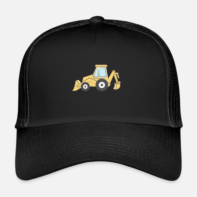 Grosse pelle Casquette trucker 