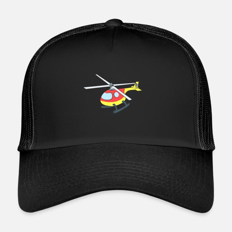 Helicopter Trucker Cap