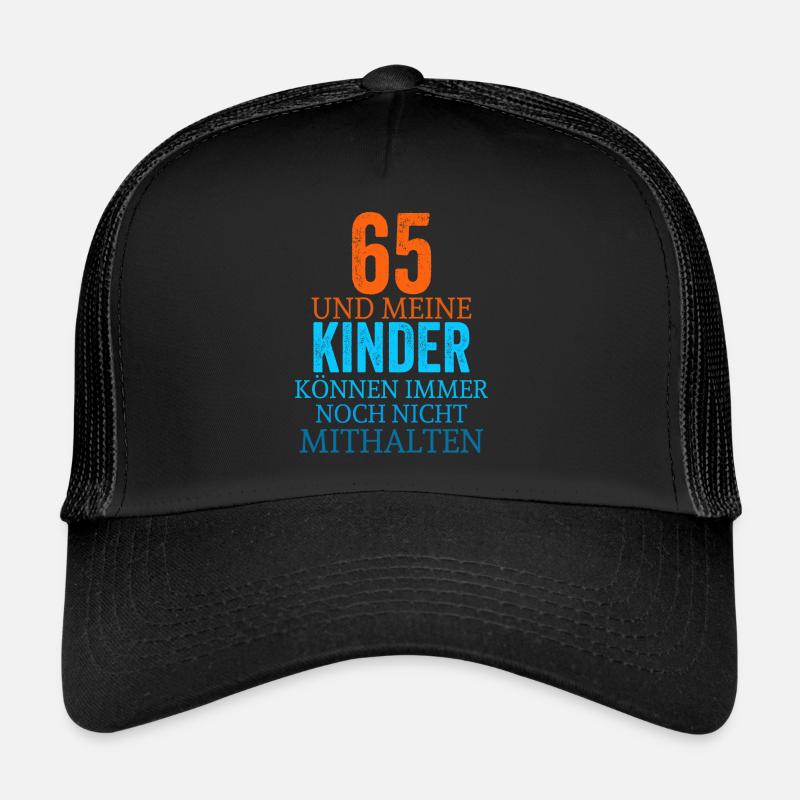 65th birthday Trucker Cap