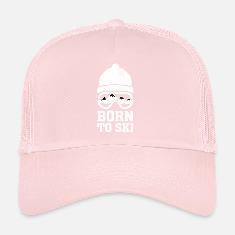 Born to Ski Trucker Cap