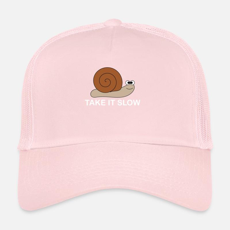 Slow snail Trucker Cap