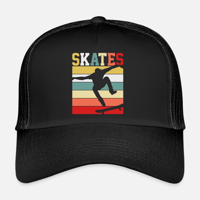 Skateboard Retro Trucker Cap