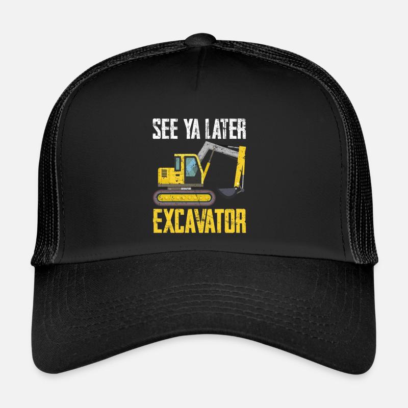 Excavatrice Lake Ya Later Casquette trucker 