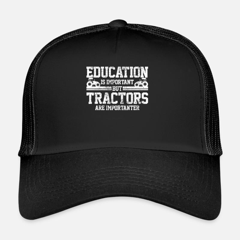 Tractors - Trucker Cap - black/black