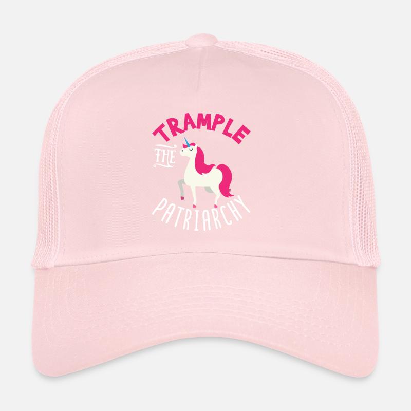 Trample The Patriarchy Unicorn Power Casquette trucker 