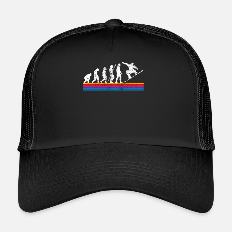 Evolution du snowboard Casquette trucker 