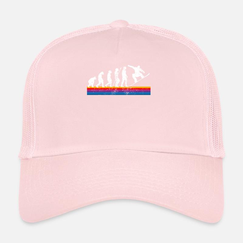 Evolution du snowboard Casquette trucker 