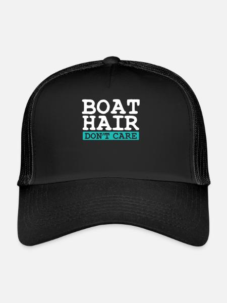 Boot - Trucker Cap - Schwarz/Schwarz
