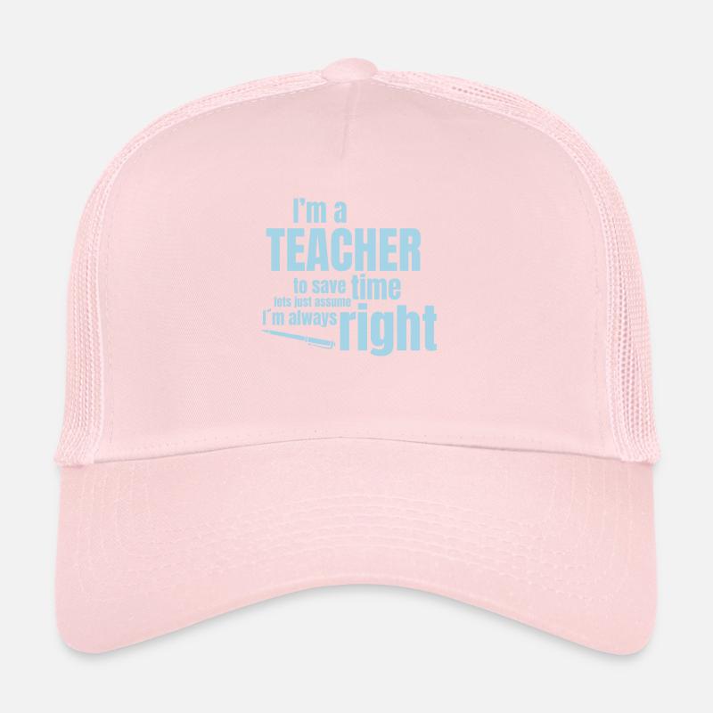 professeur Casquette trucker 