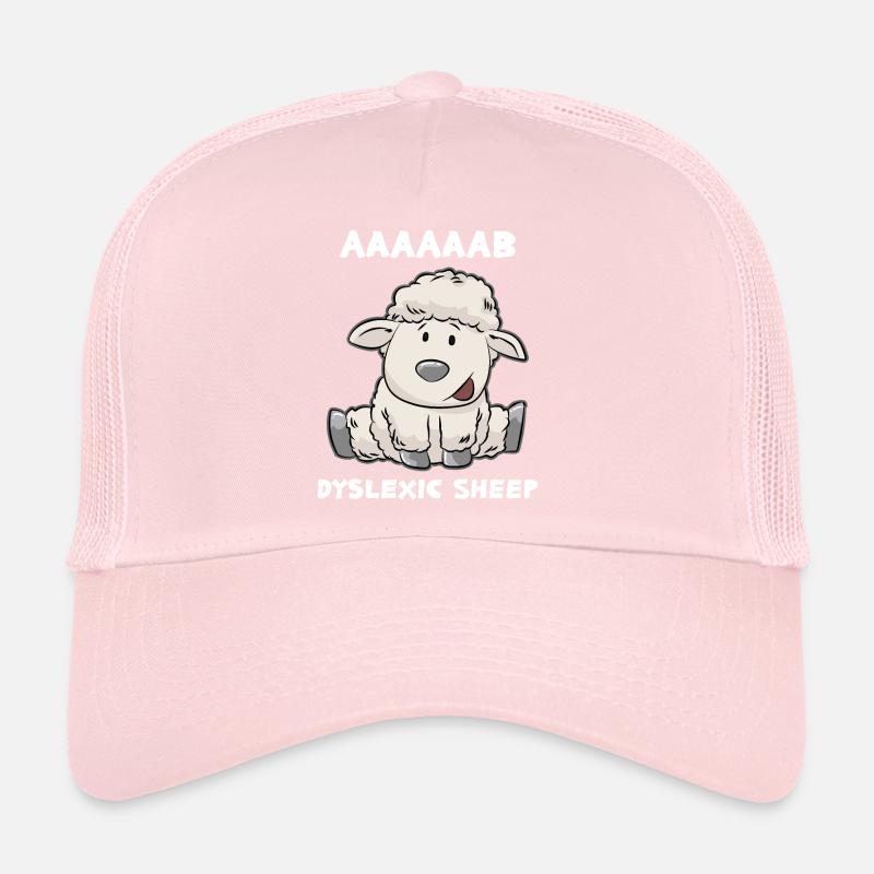 Dyslexia Dyslexic Dyslexic Sheep Trucker Cap