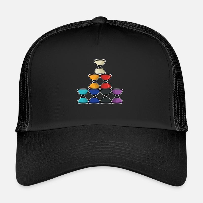 Diabolo - Trucker Cap - Schwarz/Schwarz