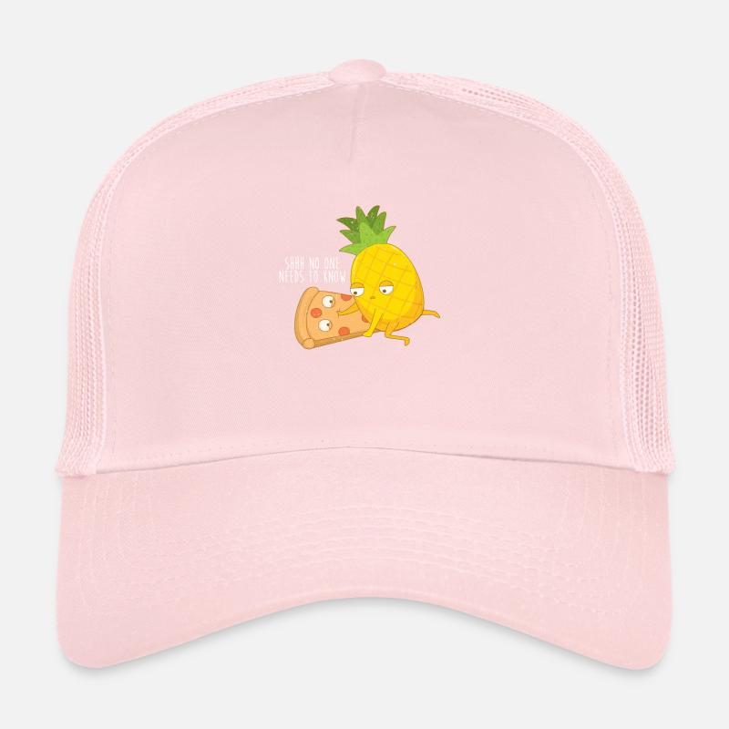 Pizza à l'ananas Casquette trucker 