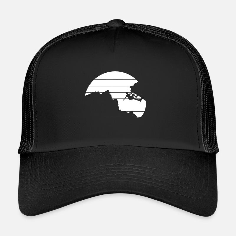 Climbing - Trucker Cap - Schwarz/Schwarz