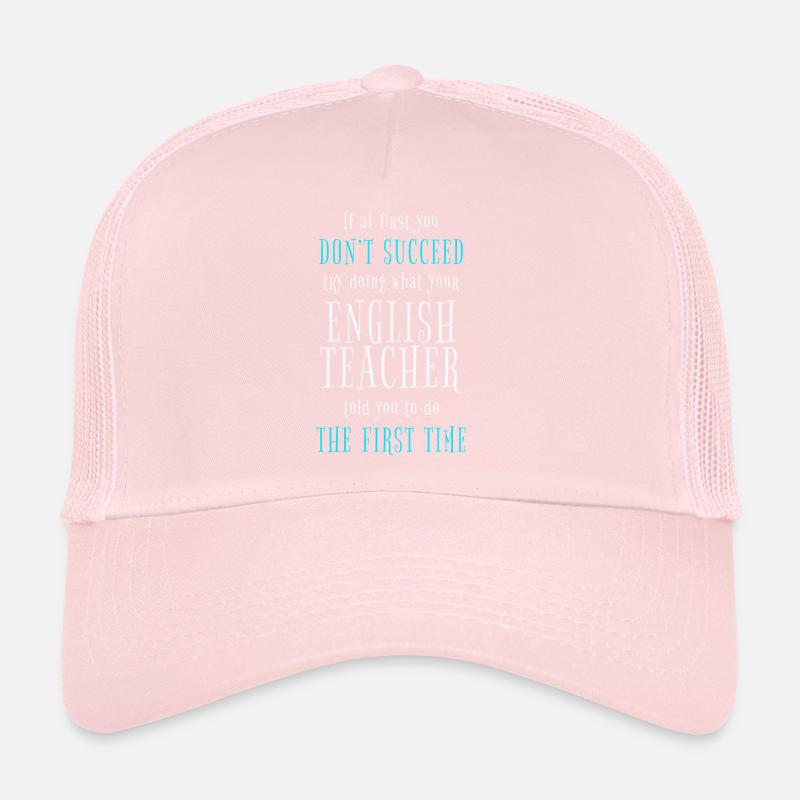 Professeur d'anglais Professeur d'anglais Casquette trucker 