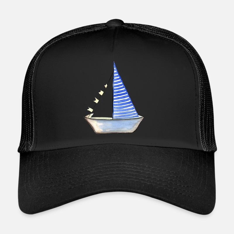 sailboat Trucker Cap