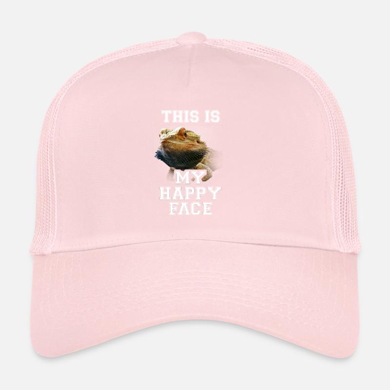 Bearded Dragon Reptile Gecko Lizard Gift Trucker Cap