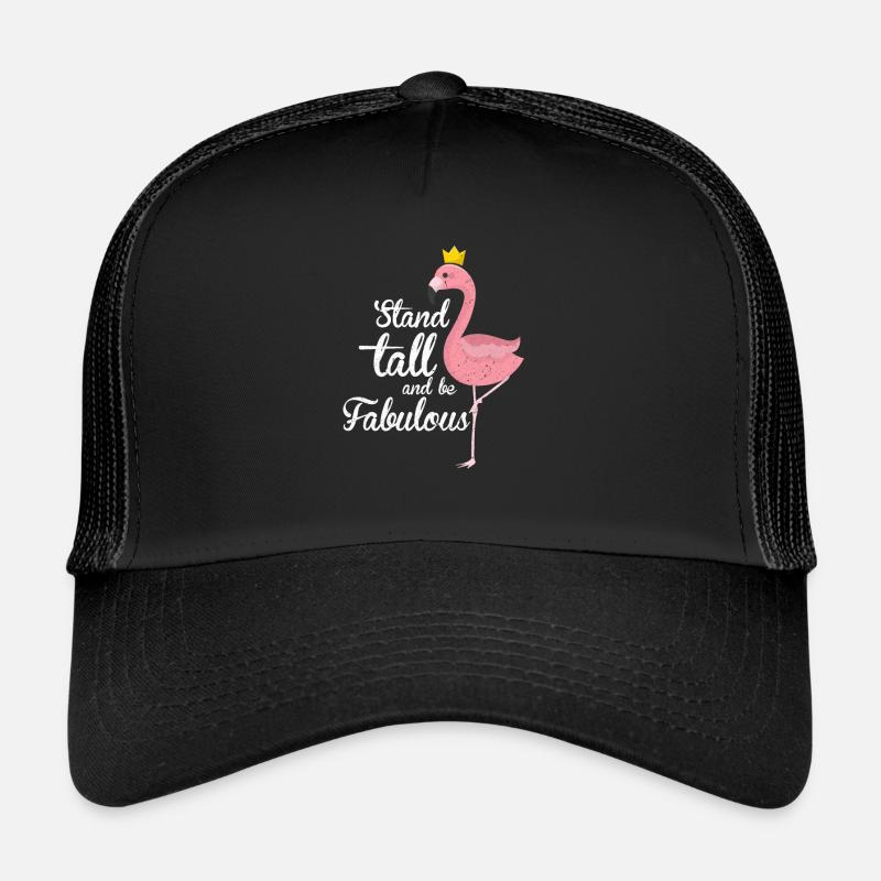 Flamingo Casquette trucker 
