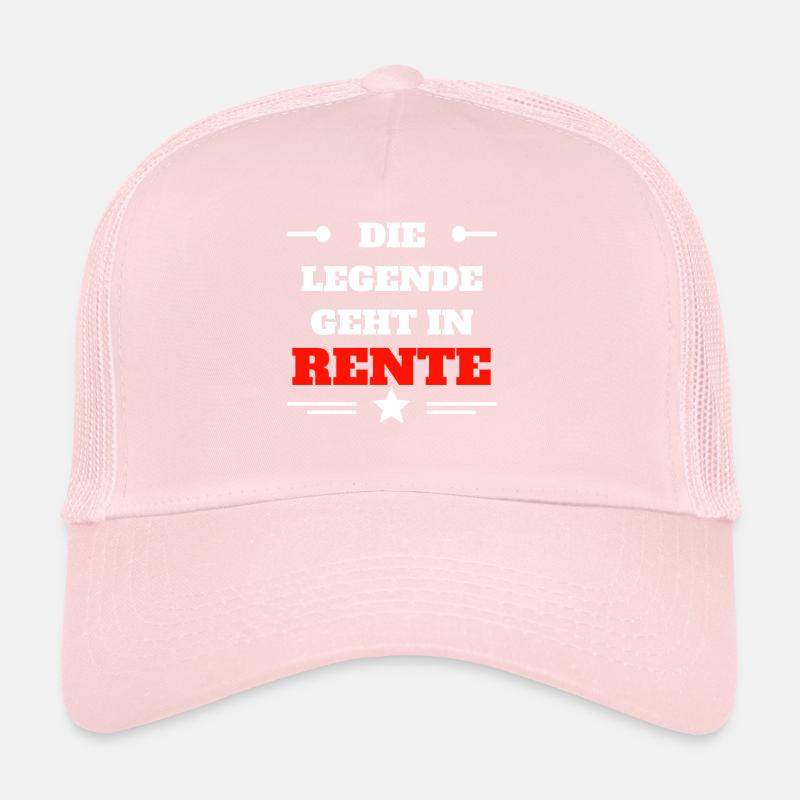 Construction site work pension T-shirt gift pensioner Trucker Cap