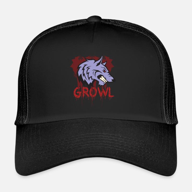 Howling Wolf Trucker Cap