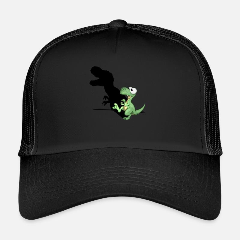 Dino shadow play T-Rex shadow figure dinosaur Trucker Cap