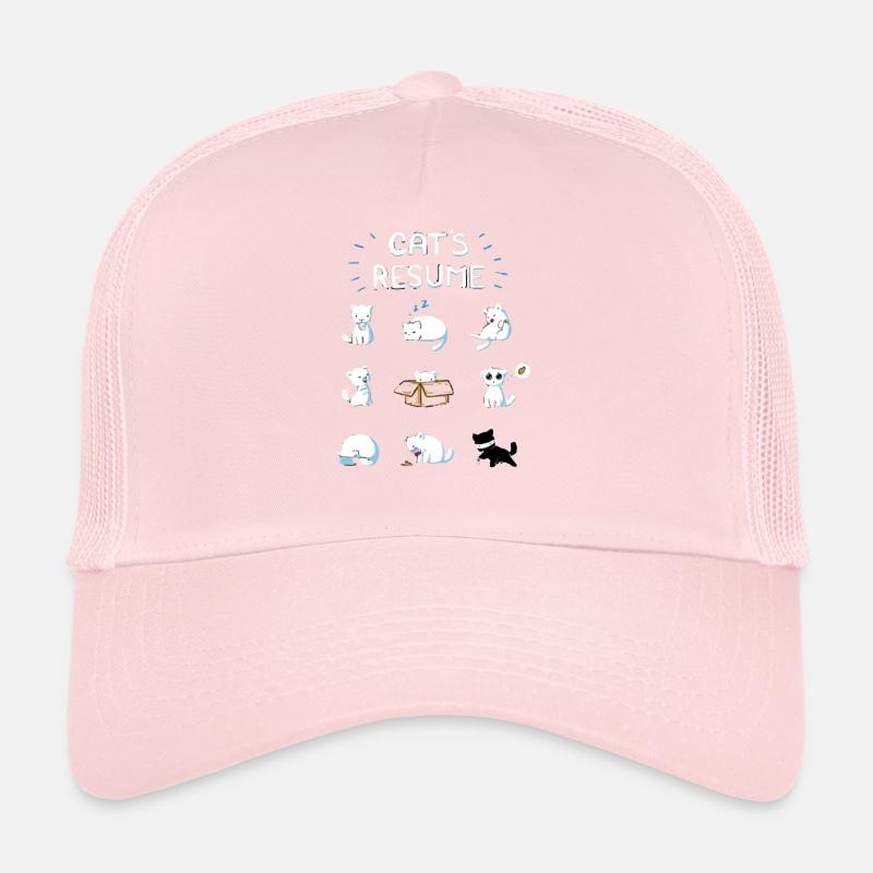 Les chats drôles vivent Casquette trucker 