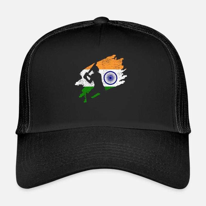 Cricket India Indian - Trucker Cap - black/black