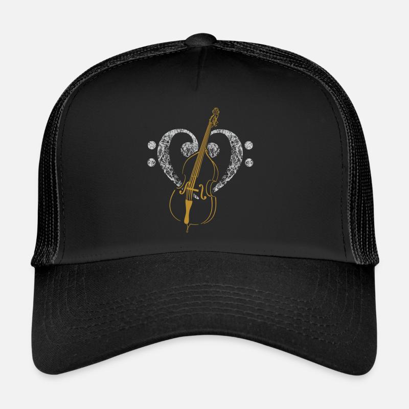Contrebasse Casquette trucker 