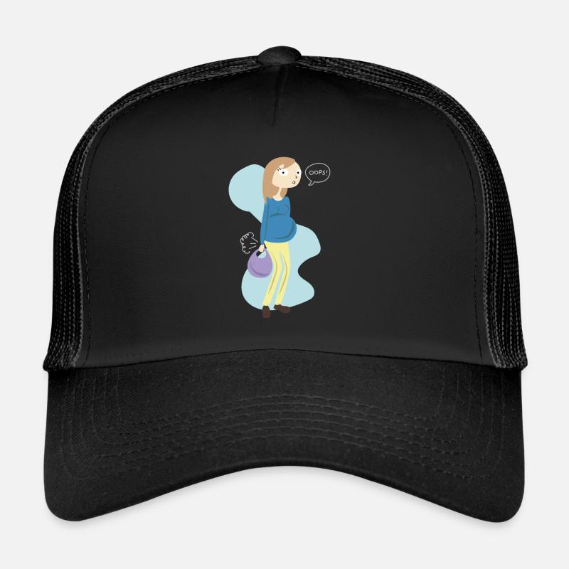 Oops Schwangerschaft Schwanger Babybauch Geschenk Trucker Cap