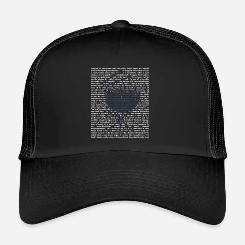batterie Casquette trucker 