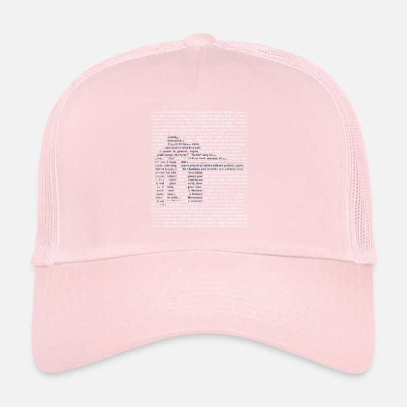 Billiard pocket billiard Trucker Cap