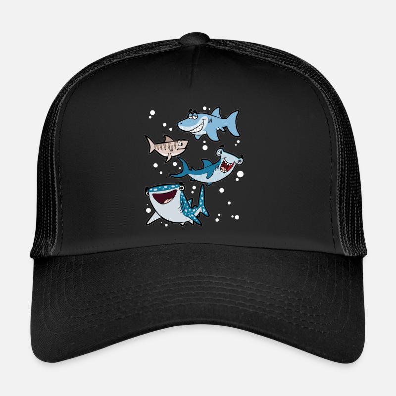 Hammerhai requin blanc requin requin requin Casquette trucker 